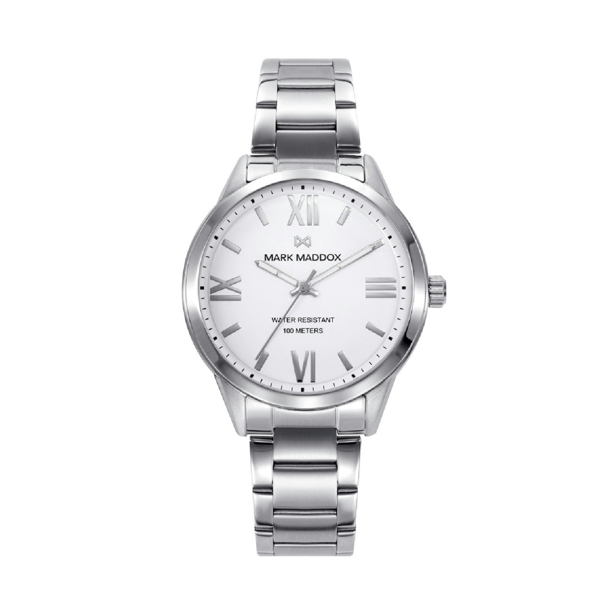 RELOJ MM MARAIS ACERO ESFERA BLANCA - MM1009-03