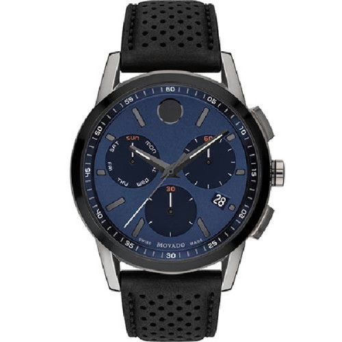 RELOJ MOVADO MUSEUM SPORT 42MM ESF AZUL