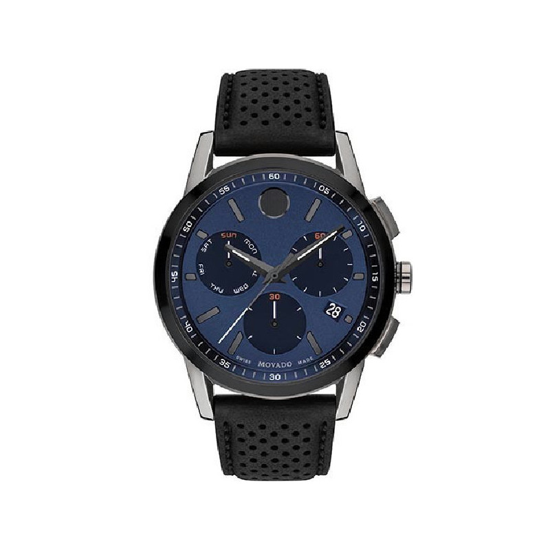 RELOJ MOVADO MUSEUM SPORT 42MM ESF AZUL