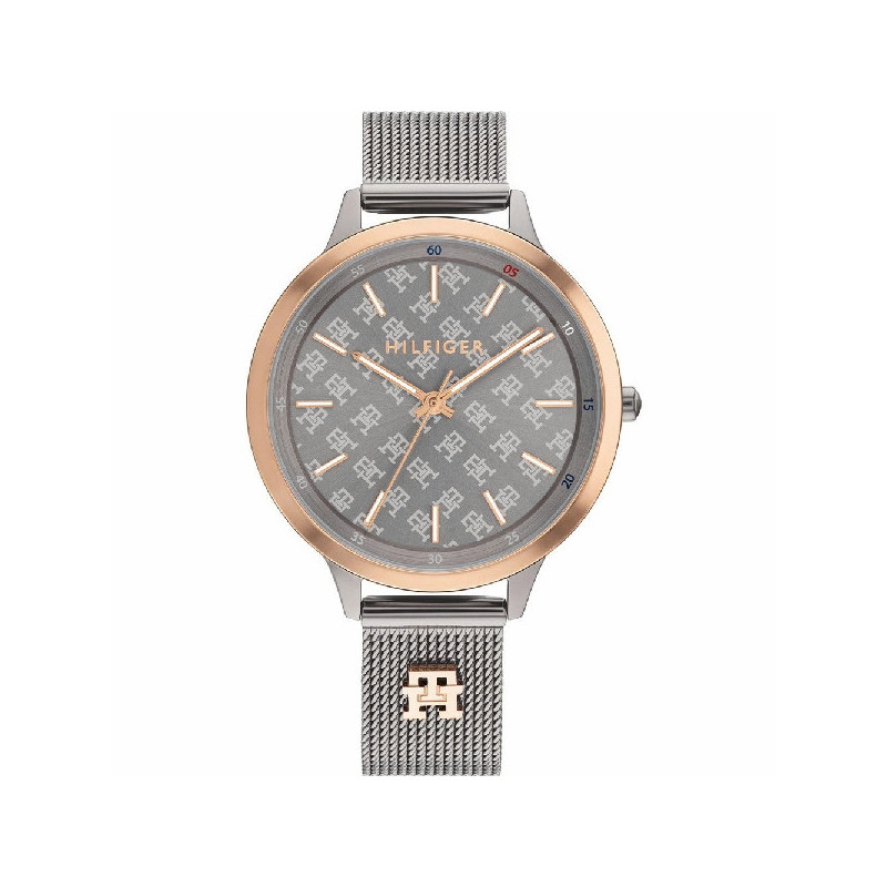 Reloj TH Iris Gris y Rosado Analógico - 1782587