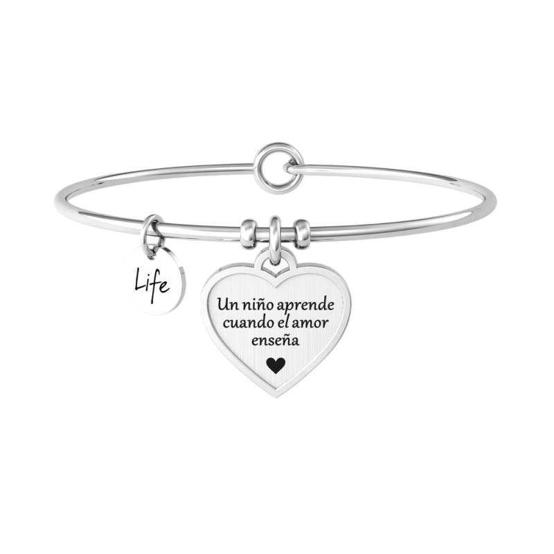 PULSERA KIDULT CORAZÓN I EL AMOR ENSEÑA - ES732142