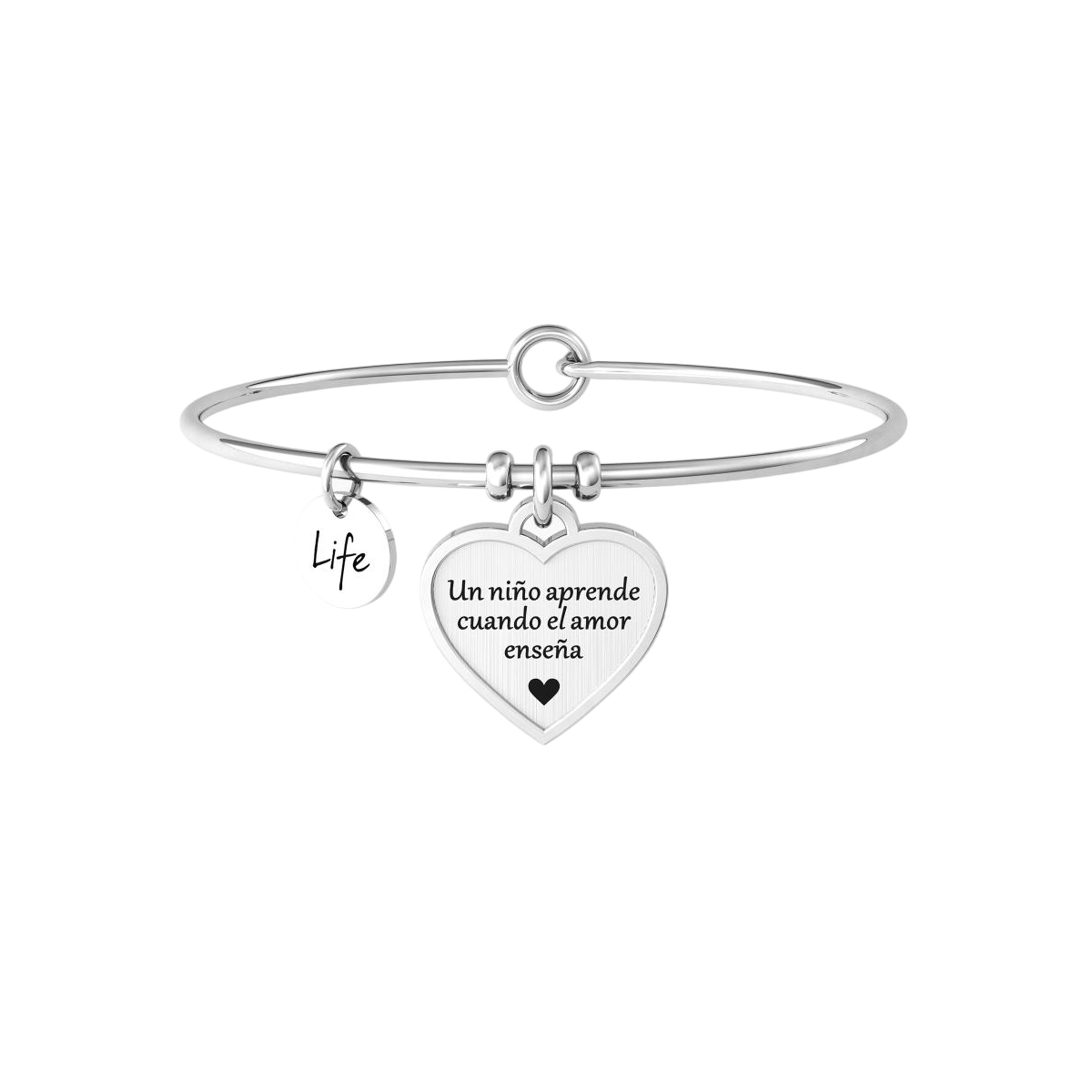 PULSERA KIDULT CORAZÓN I EL AMOR ENSEÑA - ES732142