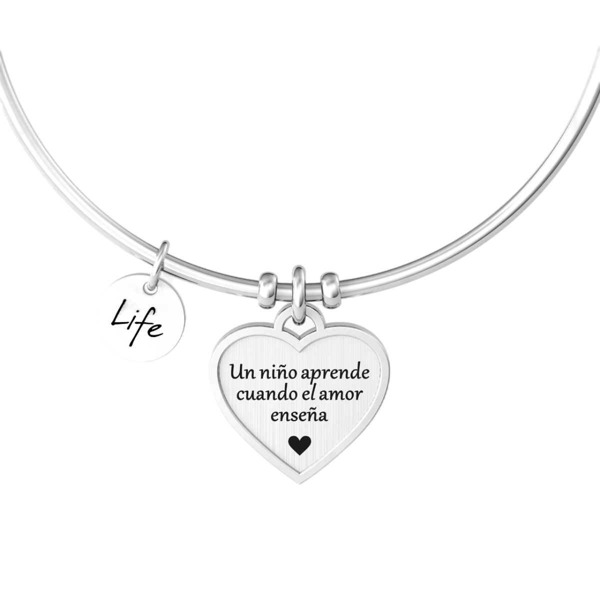 PULSERA KIDULT CORAZÓN I EL AMOR ENSEÑA - ES732142