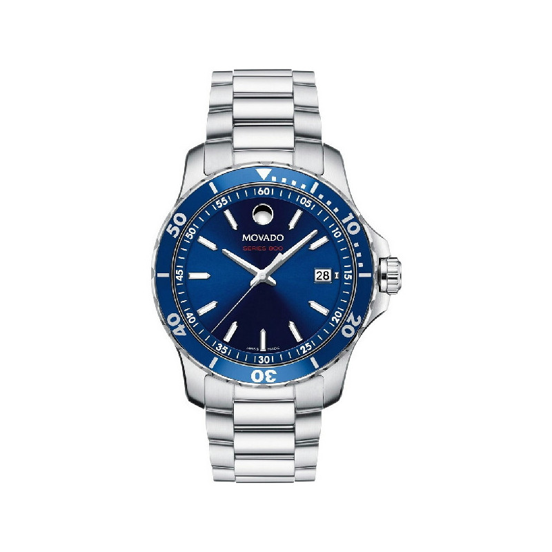 RELOJ MOVADO SERIES 800 AC 40MM ESF AZUL - 2600137