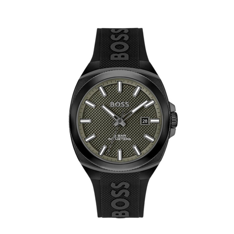 RELOJ B WALKER SILICONA NEGRA - 1514140