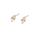 PENDIENTES MABINA PLATA CIRCONITAS - 563546